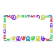 Peace Signs Novelty Metal License Plate Frame LPF-030 12.25" x 6.5" Standard Frame (LPF)