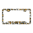 Light Cheetah Print Novelty Metal License Plate Frame LPF-041 12.25" x 6.5" Standard Frame (LPF)