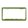 Grass Novelty Metal License Plate Frame LPF-043 12.25" x 6.5" Standard Frame (LPF)