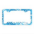 Blue Specks Novelty Metal License Plate Frame LPF-045 12.25" x 6.5" Standard Frame (LPF)