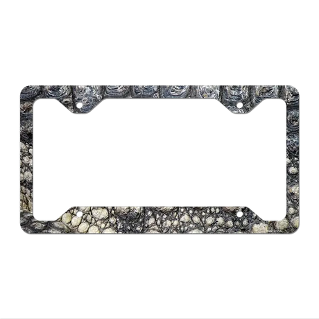 Gator Skin Novelty Metal License Plate Frame LPF-049 12.25" x 6.5" Standard Frame (LPF)