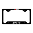 Spitz Novelty Metal License Plate Frame LPF-222 12.25" x 6.5" Black Frame (LPF)