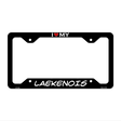 Laekenois Novelty Metal License Plate Frame LPF-233 12.25" x 6.5" Black Frame (LPF)