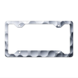 Golfball Ripples Novelty Metal License Plate Frame LPF-274 12.25" x 6.5" Standard Frame (LPF)