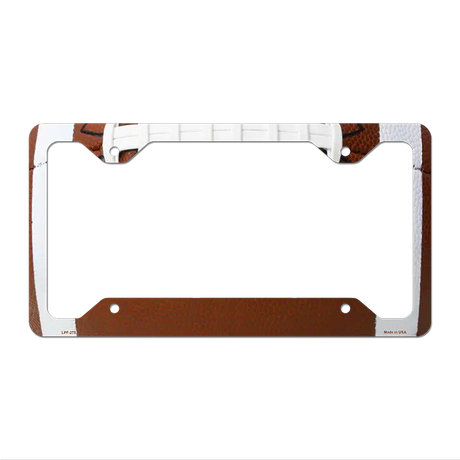 Football Threads Novelty Metal License Plate Frame LPF-275 12.25" x 6.5" Standard Frame (LPF)