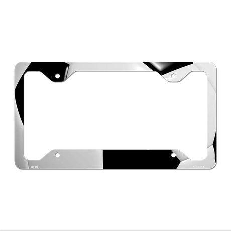 Soccerball Threads Novelty Metal License Plate Frame LPF-276 12.25" x 6.5" Standard Frame (LPF)