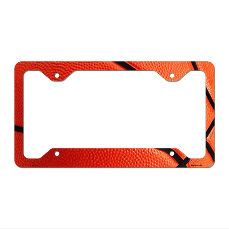 Basketball Threads Novelty Metal License Plate Frame LPF-277 12.25" x 6.5" Standard Frame (LPF)