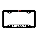 Love Arizona Novelty Metal License Plate Frame LPF-280 12.25" x 6.5" Black Frame (LPF)