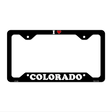 Love Colorado Novelty Metal License Plate Frame LPF-283 12.25" x 6.5" Black Frame (LPF)