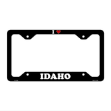 Love Idaho Novelty Metal License Plate Frame LPF-289 12.25" x 6.5" Black Frame (LPF)