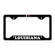 Love Louisiana Novelty Metal License Plate Frame LPF-295 12.25" x 6.5" Black Frame (LPF)