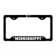 Love Mississippi Novelty Metal License Plate Frame LPF-301 12.25" x 6.5" Black Frame (LPF)