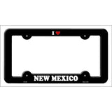 Love New Mexico Novelty Metal License Plate Frame LPF-308 Black