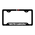 Love South Carolina Novelty Metal License Plate Frame LPF-317 12.25" x 6.5" Black Frame (LPF)