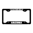 Be In Arizona Novelty Metal License Plate Frame LPF-330 12.25" x 6.5" Black Frame (LPF)