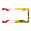 Alabama|Dont Tread Novelty Metal License Plate Frame LPF-379 12.25" x 6.5" Standard Frame (LPF)