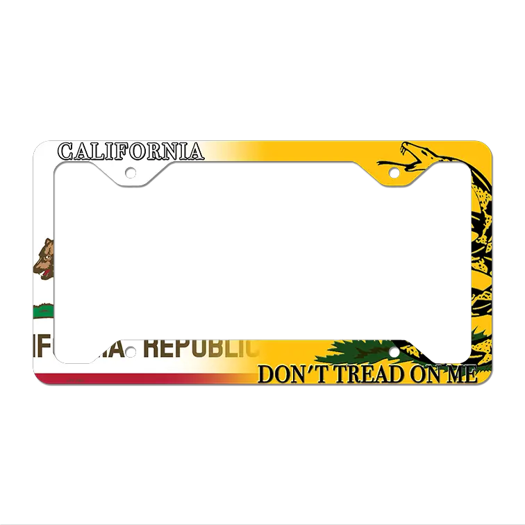 California|Dont Tread Novelty Metal License Plate Frame LPF-383 12.25" x 6.5" Standard Frame (LPF)