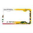 California|Dont Tread Novelty Metal License Plate Frame LPF-383 12.25" x 6.5" Standard Frame (LPF)