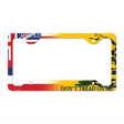 Hawaii|Dont Tread Novelty Metal License Plate Frame LPF-389 12.25" x 6.5" Standard Frame (LPF)