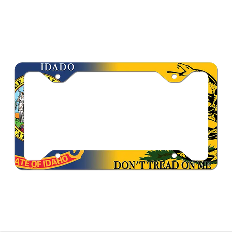 Idaho|Dont Tread Novelty Metal License Plate Frame LPF-390 12.25" x 6.5" Standard Frame (LPF)