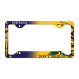 Indiana|Dont Tread Novelty Metal License Plate Frame LPF-392 12.25" x 6.5" Standard Frame (LPF)