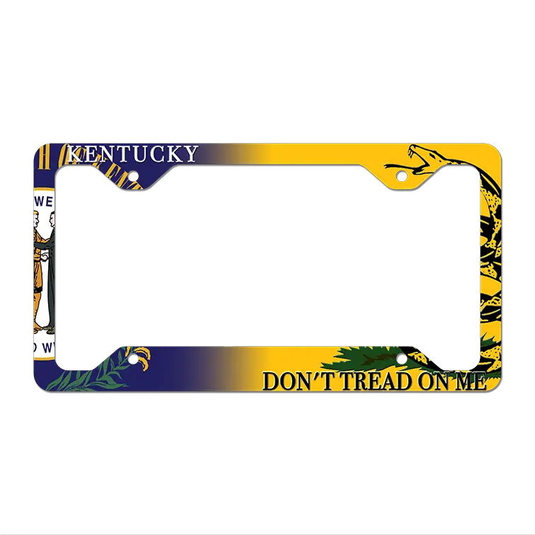 Kentucky|Dont Tread Novelty Metal License Plate Frame LPF-395 12.25" x 6.5" Standard Frame (LPF)