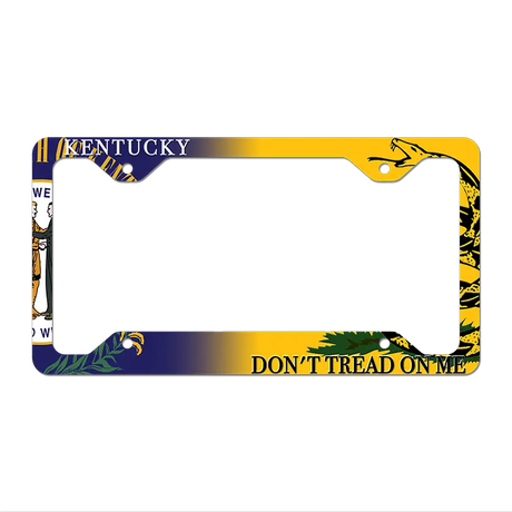 Kentucky|Dont Tread Novelty Metal License Plate Frame LPF-395 12.25" x 6.5" Standard Frame (LPF)
