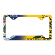 Maine|Dont Tread Novelty Metal License Plate Frame LPF-397 12.25" x 6.5" Standard Frame (LPF)