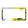 Massachusetts|Dont Tread Novelty Metal License Plate Frame LPF-399 12.25" x 6.5" Standard Frame (LPF)