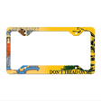 New Jersey|Dont Tread Novelty Metal License Plate Frame LPF-408 12.25" x 6.5" Standard Frame (LPF)