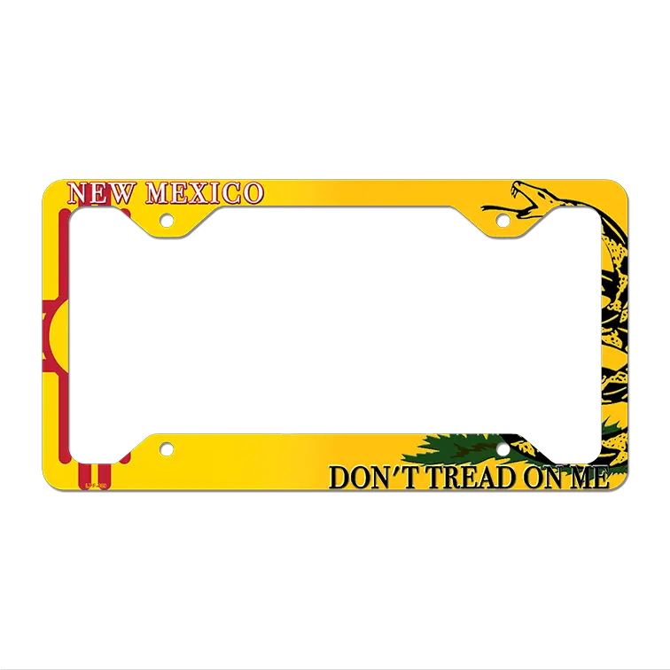 New Mexico|Dont Tread Novelty Metal License Plate Frame LPF-409 12.25" x 6.5" Standard Frame (LPF)