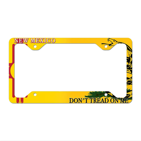 New Mexico|Dont Tread Novelty Metal License Plate Frame LPF-409 12.25" x 6.5" Standard Frame (LPF)
