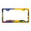 Pennsylvania|Dont Tread Novelty Metal License Plate Frame LPF-416 12.25" x 6.5" Standard Frame (LPF)