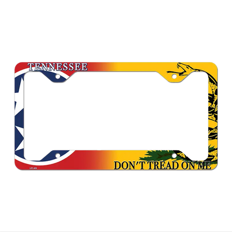 Tennessee|Dont Tread Novelty Metal License Plate Frame LPF-420 12" x 6" Standard Frame (LPF)