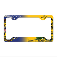 Wisconsin|Dont Tread Novelty Metal License Plate Frame LPF-427 12.25" x 6.5" Standard Frame (LPF)