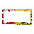 Washington DC|Dont Tread Novelty Metal License Plate Frame LPF-429 12.25" x 6.5" Standard Frame (LPF)