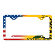 American Flag|Dont Tread Novelty Metal License Plate Frame LPF-430 12.25" x 6.5" Standard Frame (LPF)