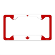 Canada Flag Novelty Metal License Plate Frame LPF-437 12.25" x 6.5" Standard Frame (LPF)