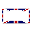 British Flag Novelty Metal License Plate Frame LPF-438 12.25" x 6.5" Standard Frame (LPF)