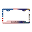Kentucky|American Flag Novelty Metal License Plate Frame LPF-456 12.25" x 6.5" Standard Frame (LPF)