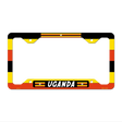 Uganda Flag Novelty Metal License Plate Frame 12.25" x 6.5" Standard Frame (LPF)