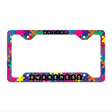 Autism Awareness Puzzle Letter Novelty Metal License Plate Frame 12.25" x 6.5" Standard Frame (LPF)