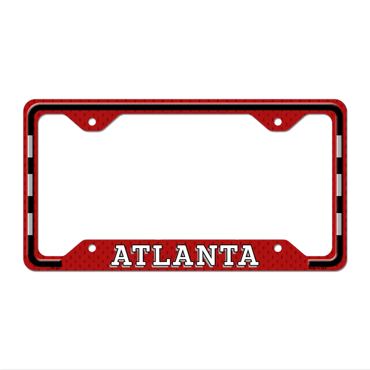 Atlanta Novelty Metal License Plate Frame LPF-531 12.25" x 6.5" Standard Frame (LPF)