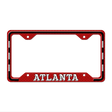 Atlanta Novelty Metal License Plate Frame LPF-531 12.25" x 6.5" Standard Frame (LPF)