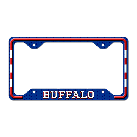 Buffalo Novelty Metal License Plate Frame LPF-533 12.25" x 6.5" Standard Frame (LPF)