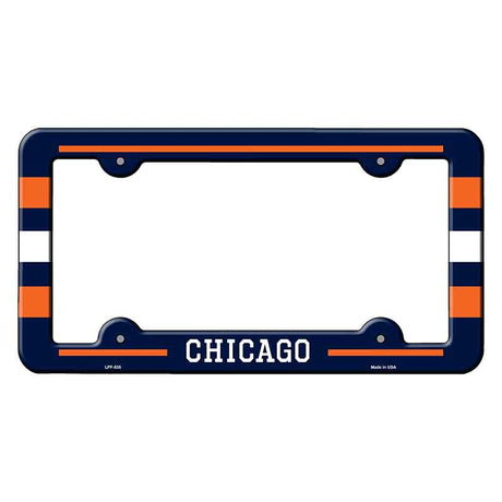 Chicago Novelty Metal Molded License Plate Frame LPF-535