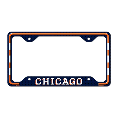Chicago Novelty Metal License Plate Frame LPF-535 12.25" x 6.5" Standard Frame (LPF)