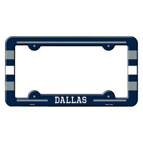 Dallas Novelty Metal Molded License Plate Frame LPF-538