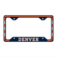 Denver Novelty Metal License Plate Frame LPF-539 12.25" x 6.5" Standard Frame (LPF)