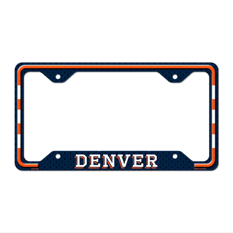 Denver Novelty Metal License Plate Frame LPF-539 12.25" x 6.5" Standard Frame (LPF)